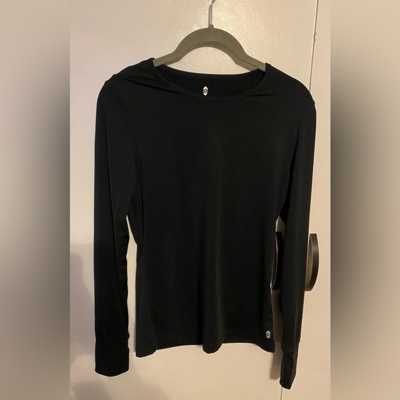 Free Country Microtech Long Sleeve Heat Base Layer in Black - Size Small - Picture 1 of 4